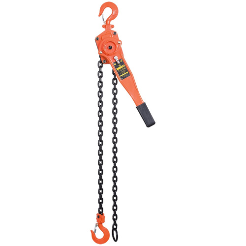 VLP Series Lever Chain Hoist, 10' Lift, 3000 lbs. (1.5 tons) Capacity Industrial Sales