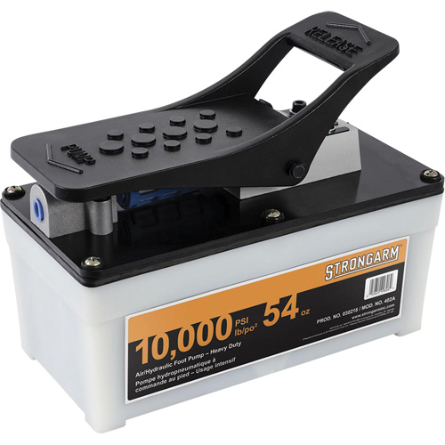 402A Pompe pneumatique/hydraulique &agrave; pied pour usage intensif Industrial Sales