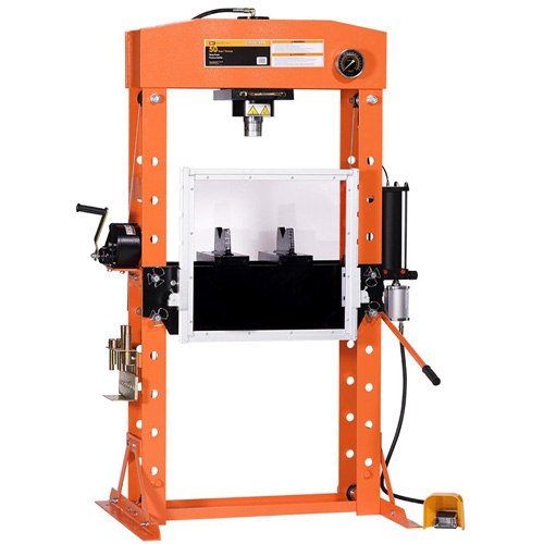 Super Heavy-Duty Shop Press, 50 Ton(s) Capacity Industrial Sales