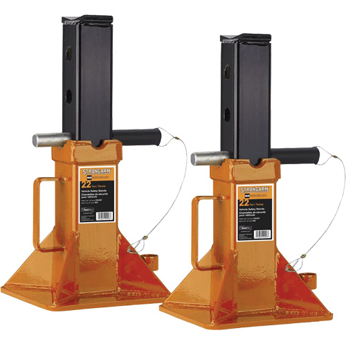 Supports de s&eacute;curit&eacute;, Tige verrouillable, Capacit&eacute; de 22 tonne(s) Industrial Sales