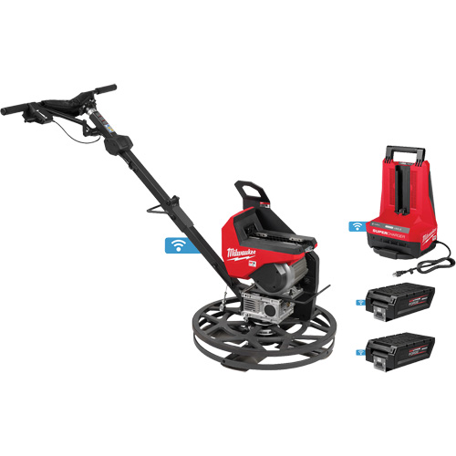 Kit de truelle &agrave; bordures &agrave; conducteur marchant 24" MX Fuel Industrial Sales