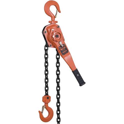 KLP-300-10 KLP Series Lever Chain Hoists, 10' Lift, 6000 lbs. (3 tons) Capacity, Steel Chain Industrial Sales