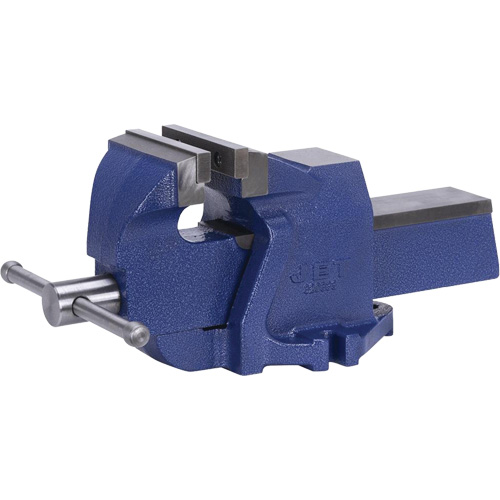 Heavy-Duty British Pattern Bench Vises, 5" Jaw Width, 3-1/4" Throat Depth Industrial Sales