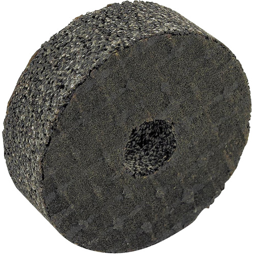 Straight Wheels for End Grinders, 1-1/2" x 1/2", 3/8" Arbor, Type 1 Industrial Sales