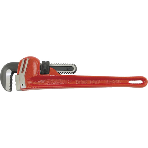 PW-14 Cl&eacute;s pour tuyau en acier - m&acirc;choire en chrome molybd&egrave;ne, Cap des m&acirc;choires 2-7/16", Longueur 14", Fini Chrome Industrial Sales