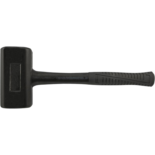 DB-100HD Marteaux monopi&egrave;ce &agrave; t&ecirc;te de massue sans rebond, 1 lb, Prise Textur&eacute;, 12" lo Industrial Sales
