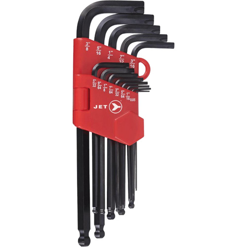JHHK-13 Hextractor Hex Key Wrench Sets, 13 Pcs., Imperial Industrial Sales