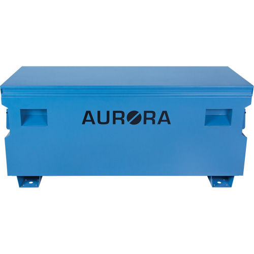 Jobsite Tool Box, 60" x 24" x 27-1/2", Steel, Blue Industrial Sales