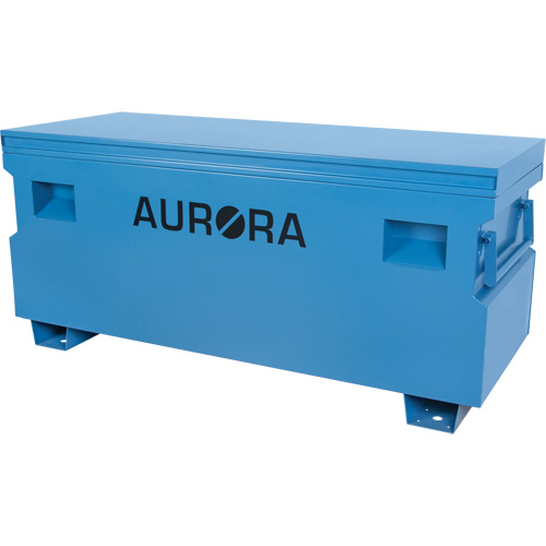 Jobsite Tool Box, 60" x 24" x 27-1/2", Steel, Blue Industrial Sales