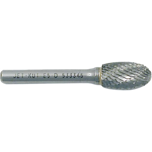 E3-DC Fraise ovale au carbure JET-KUT GP, 3/8" dia. Industrial Sales