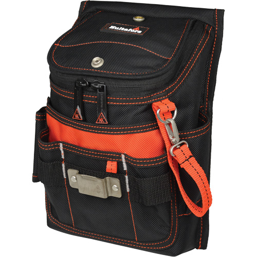 Poche utilitaire moyen Zip-Top, Porte-outil multiple, Polyester balistique Industrial Sales