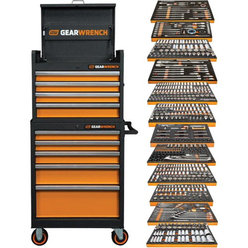 Mechanic's Tool Set & Storage, 791 Pieces Industrial Sales