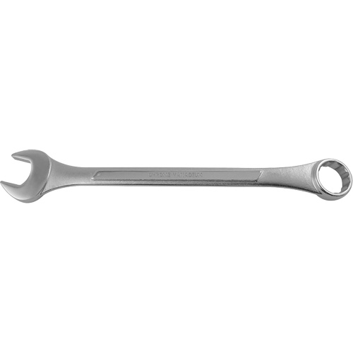 Combination Wrench, 1/2", Chrome Finish Industrial Sales