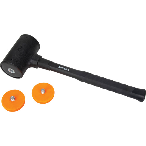 Marteau sans rebond, Poids de la t&ecirc;te 45 oz, Face Polyur&eacute;thane, Prise Fibre de verre, 13" lo Industrial Sales