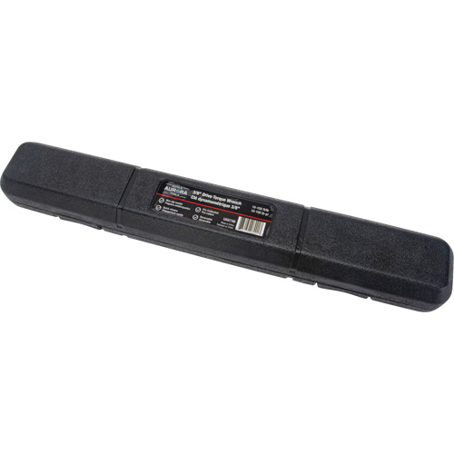 72-Tooth Torque Wrench, Click, 3/8" Square Drive, 10 - 100 ft-lbs. Industrial Sales