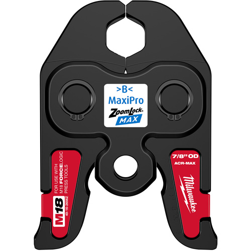M&acirc;choire de presse ZoomLock MAX 7/8" pour outils de presse M18 FORCE LOGIC Industrial Sales