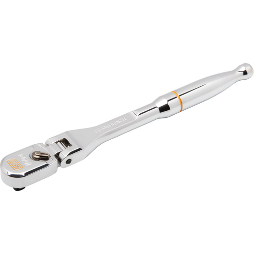 120XP Full Polish Chrome Flex Head Teardrop Ratchet Industrial Sales