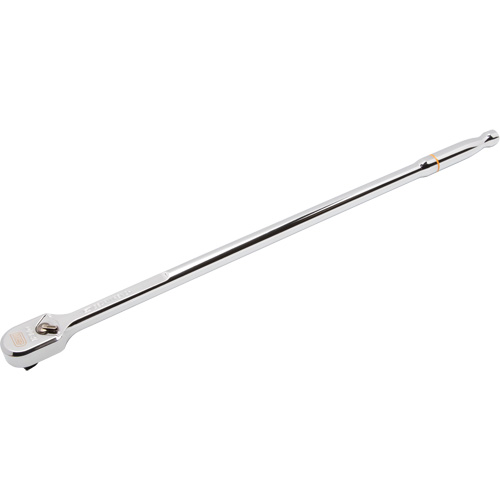 Rochet &agrave; t&ecirc;te chrom&eacute;e enti&egrave;rement polie en goutte avec manche extra long 120XP, Prise de 3/8", Poign&eacute;e Ergonomique Industrial Sales