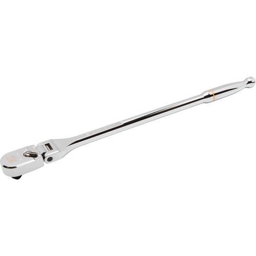 120XP Full Polish Chrome Flex Head Teardrop Ratchet Industrial Sales