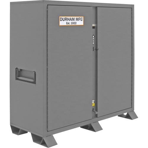 Armoire de rangement pour le chantier, Acier, 47,5 pi³, Gris Industrial Sales