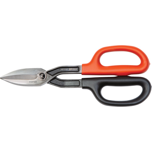 Cisaille de ferblantier droite, Longueur de coupe de 2", Coupe Droit Industrial Sales