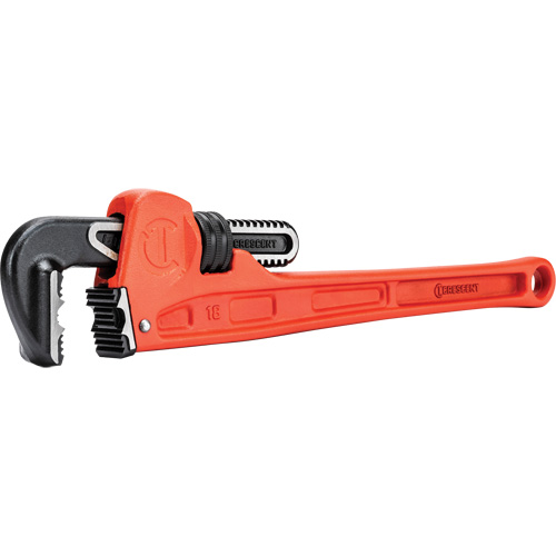K9 Jaw Pipe Wrench, 2-7/8" Jaw Capacity, 18" Long, Powder Coated Finish, Ergonomic Handle Industrial Sales
