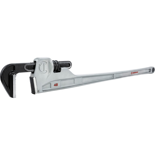 Cl&eacute; &agrave; tuyaux, Cap des m&acirc;choires 6", Longueur 48", Fini Rev&ecirc;tement en poudre, Prise Non-ergonomique Industrial Sales