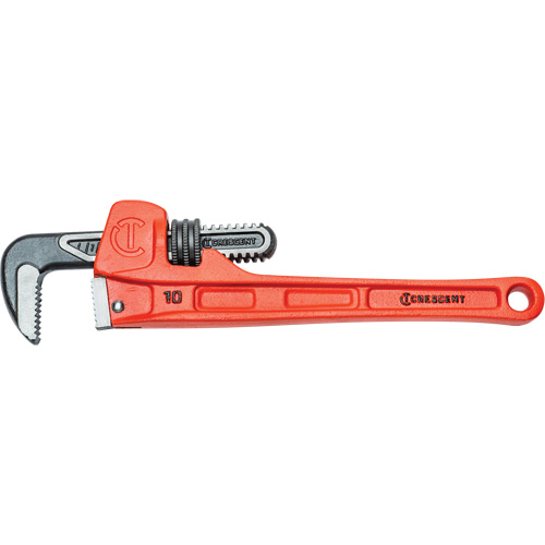 Cl&eacute; pour tuyau SLIM JAW, Cap des m&acirc;choires 1-9/10", Longueur 10", Fini Rev&ecirc;tement en poudre, Prise Non-ergonomique Industrial Sales