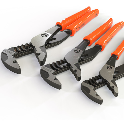 Z2 K9 Straight Jaw Dipped Handle Tongue & Groove Plier Set, 3 Pieces Industrial Sales