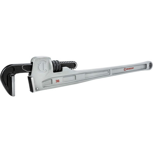 Pipe Wrench, 5" Jaw Capacity, 36" Long, Powder Coated Finish, Non-Ergonomic Handle Industrial Sales