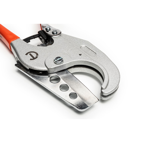 Ratcheting PVC Pipe Cutter with Dipped Grips, 1/4"- 2-3/8" Capacity Industrial Sales