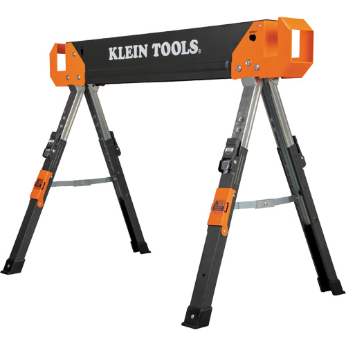 Adjustable-Leg Folding Saw Horse and Jobsite Table Industrial Sales
