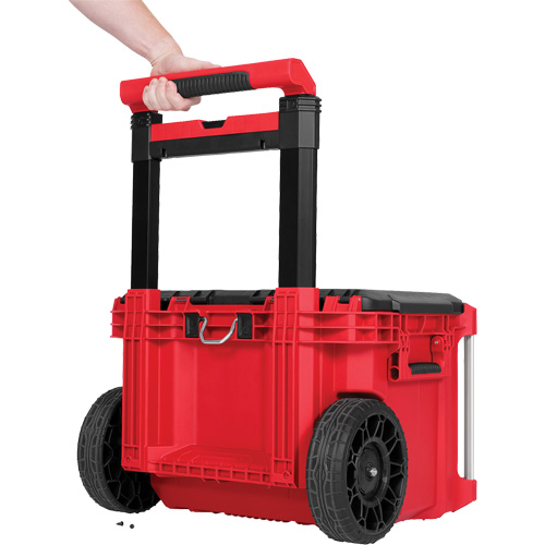 Boîte &agrave; outils sur roues PACKOUT, 18" x 22" x 19-1/2", Noir/Rouge Industrial Sales