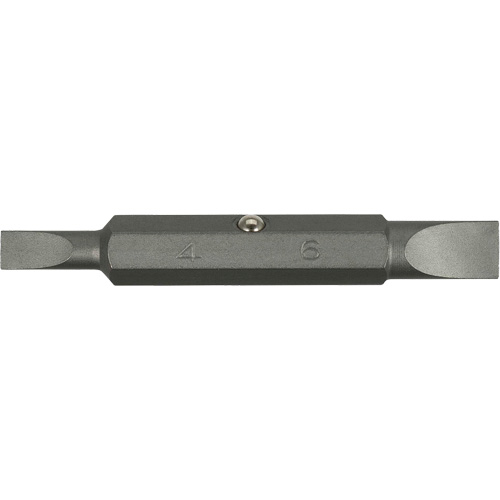 Screwdriver Bit, Slot, 4 mm/6 mm Industrial Sales
