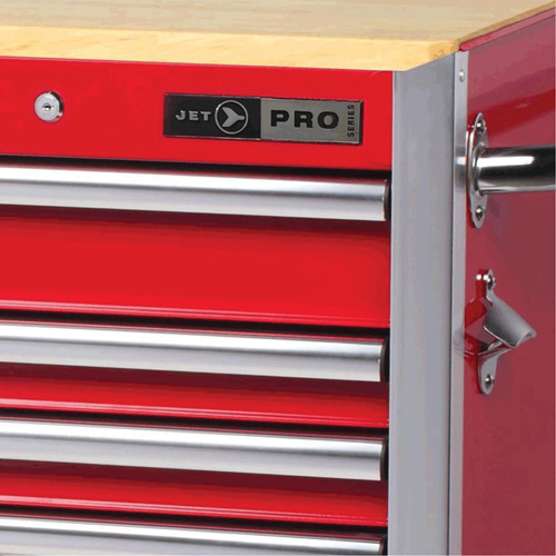 PRC7215 Pro Series Roller Cabinet, 15 Drawers, 72" W x 24" D x Red Industrial Sales