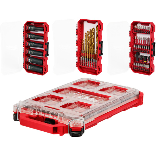 Ensemble de perceuse &agrave; chocs, tournevis Shockwave & attache Packout Industrial Sales