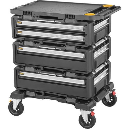 TOUGHSYSTEM&reg; 2.0 DXL 5-in-1 Modular Workstation, 34" x 25-4/5" x 39", Black/Yellow Industrial Sales