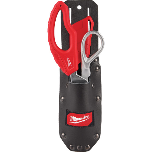 Cable Splicer's Sheath Kit, Multiple Tool Holder, Leather, 2 Pockets Industrial Sales