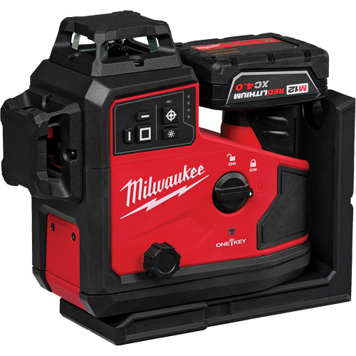 M12 Green 360° 3-Plane Laser with Automatic Alignment & Receiver Industrial Sales