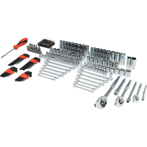 1/4", 3/8" & 1/2" Mechanics Hand Tool Set with 3-Drawer Storage Case Industrial Sales