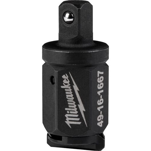 Adaptateur d'enclume pour cl&eacute; &agrave; rochet polygonale INSIDER, Prise 1/4", Douille 1/4", 0,55" lo, Sph&eacute;rique Industrial Sales