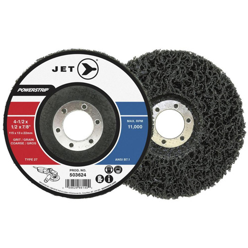 POWERSTRIP XCL Surface Preparation Depressed Centre Wheel, 4-1/2" Dia. Industrial Sales
