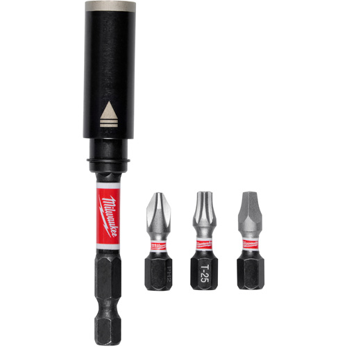 SHOCKWAVE Impact Duty 3in. Screw-Holding Bit Holder & Insert Bit Set  Industrial Sales