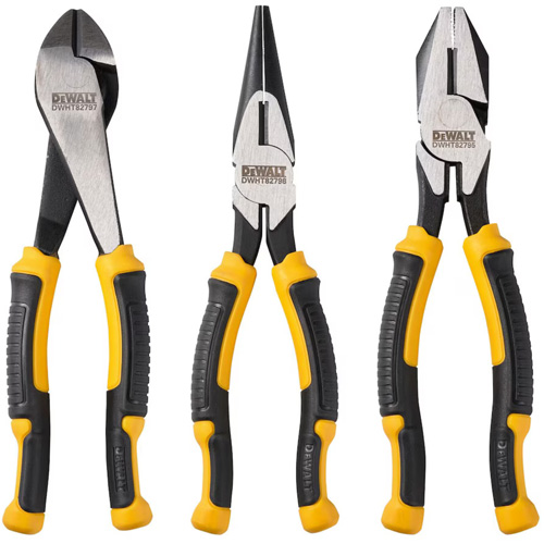 Laser Hardened Pliers Set, 3 Pieces Industrial Sales