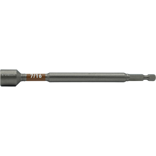 Tourne-&eacute;crou Impactech, Embout 7/16", Prise 1/4", 6" lo, Magn&eacute;tique Industrial Sales