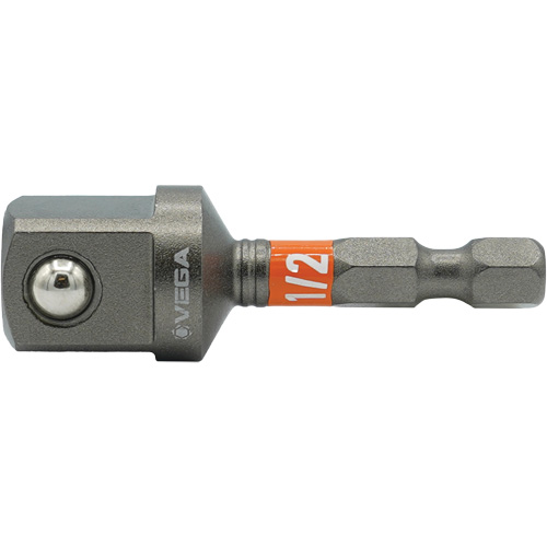 Impactech&reg; Impact Socket Adapter, 1/4" Drive Size, 1/2" Male Size, 2" L Industrial Sales