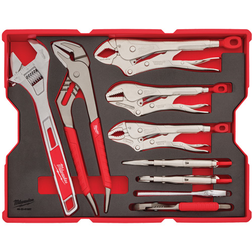 Jeu de pinces et cl&eacute;s avec plateau pour tiroirs PACKOUT Industrial Sales