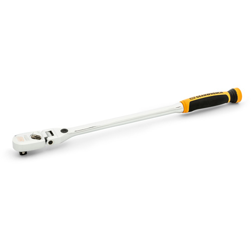 Cl&eacute; &agrave; cliquet &agrave; t&ecirc;te flexible verrouillable 120XP avec poign&eacute;e double mat&eacute;riau Industrial Sales