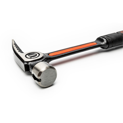 Smooth-Face Framing Hammer, 22 oz., Solid Steel Handle, 16" L Industrial Sales