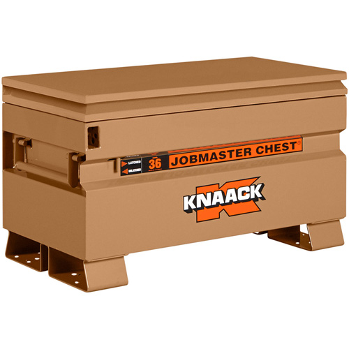 Coffre de chantier mod&egrave;le 36 avec cadenas, 36" x 19" x 21-1/2", Acier, Havane Industrial Sales